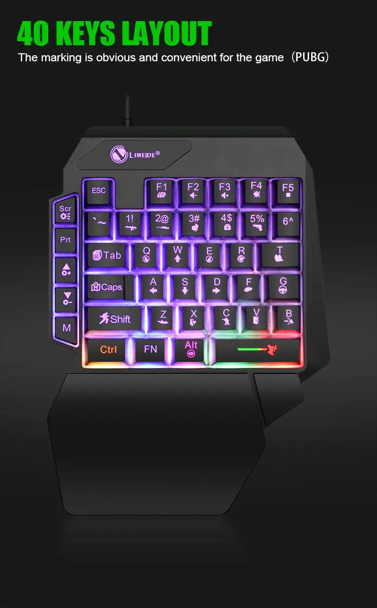 Mini-Teclado GK103S (RGB)