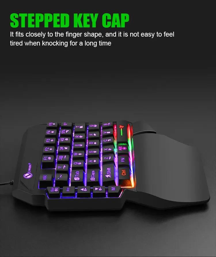 Mini-Teclado GK103S (RGB)