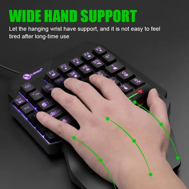 Mini-Teclado GK103S (RGB)