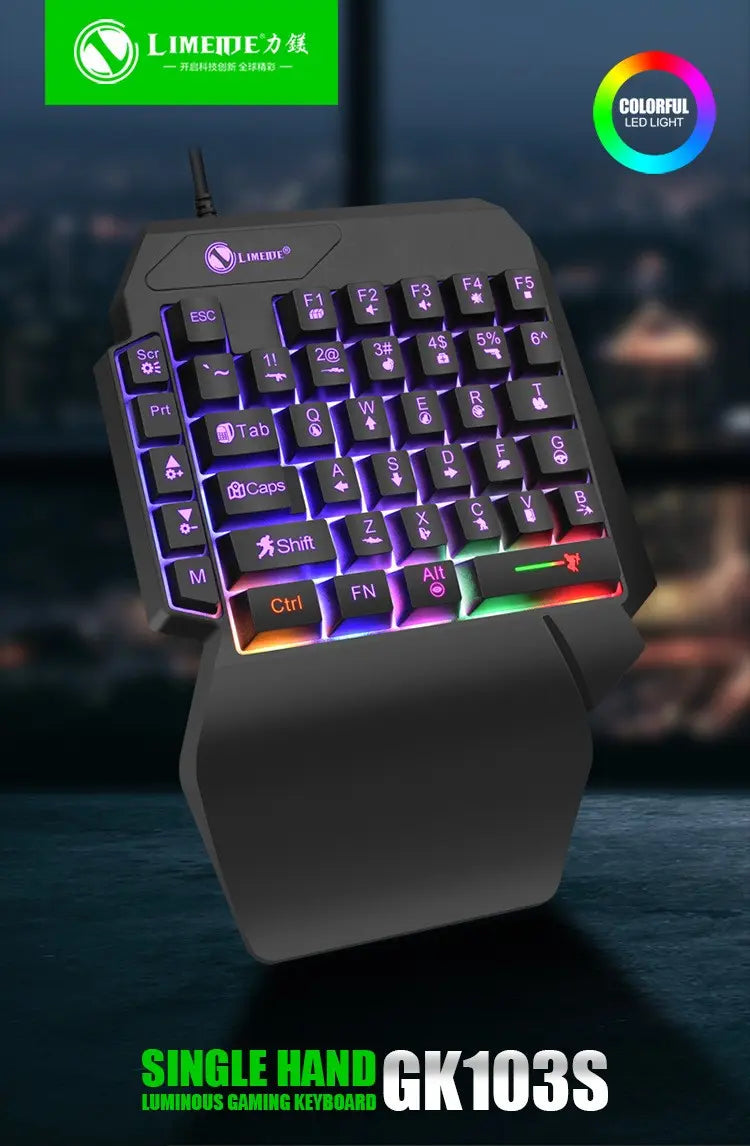 Mini-Teclado GK103S (RGB)