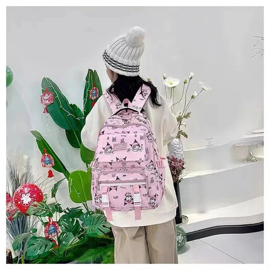 Kuromi Stickers Backpack