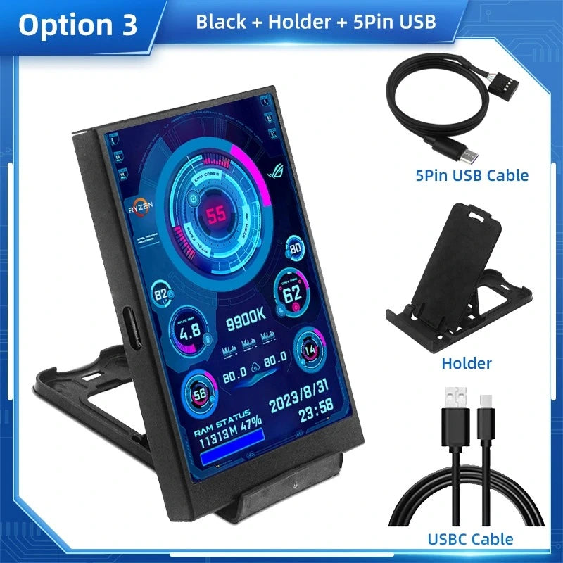 Monitor Externo IPS 320x480