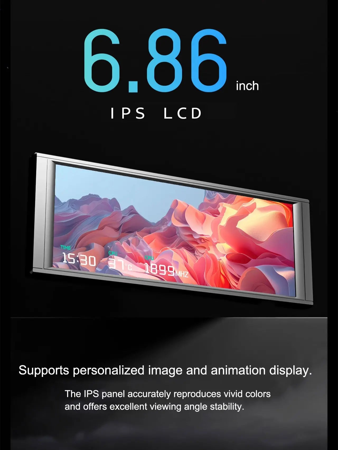 Monitor LCD Trofeo Vision (6,86 Pol)