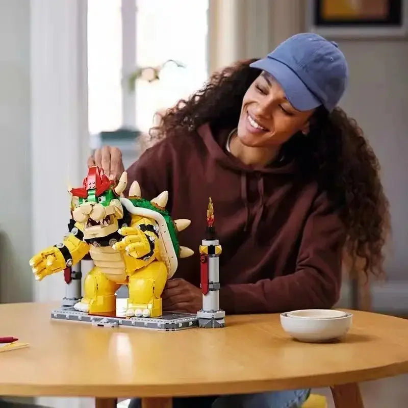 Construible: El Poderoso Bowser (2807 piezas)
