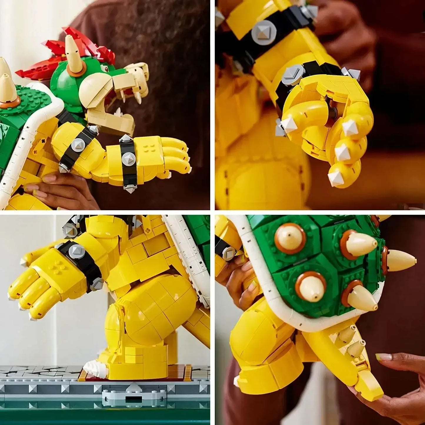 Construible: El Poderoso Bowser (2807 piezas)