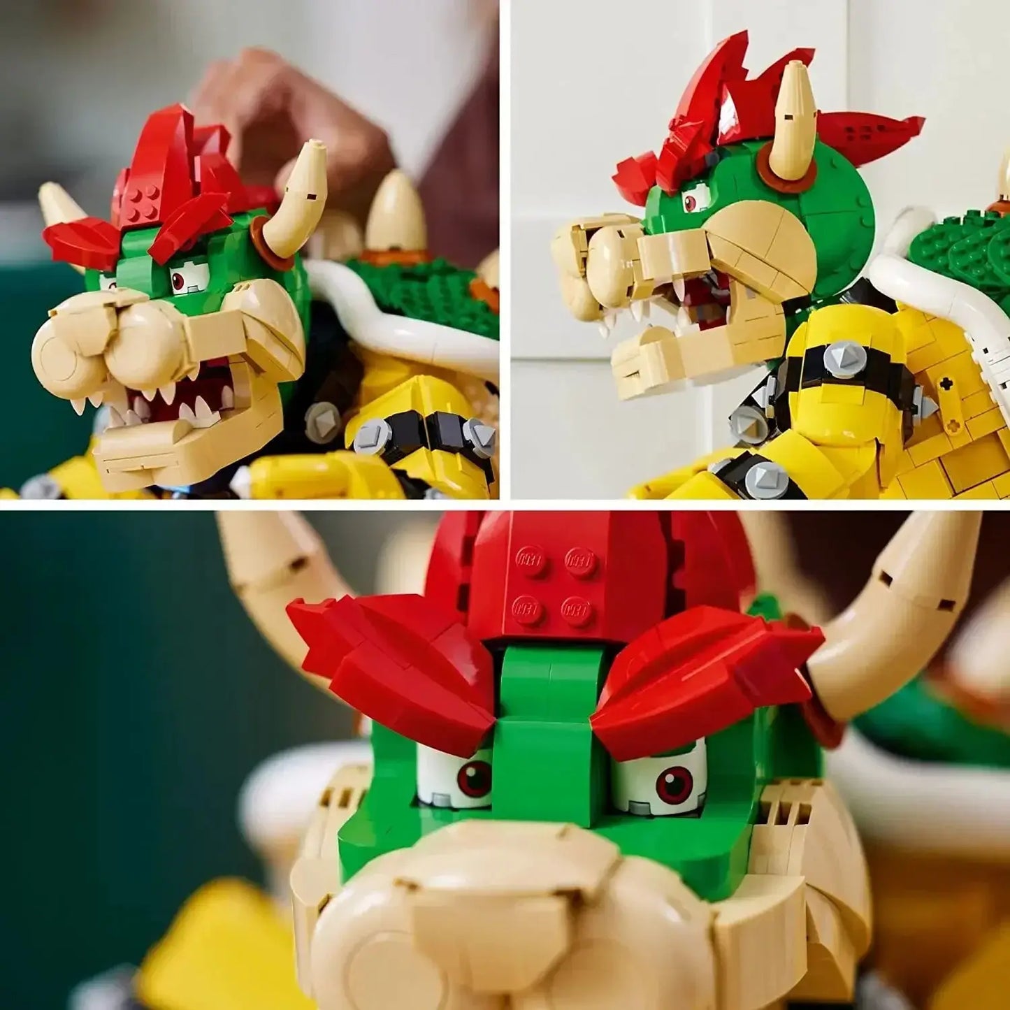 Construible: El Poderoso Bowser (2807 piezas)