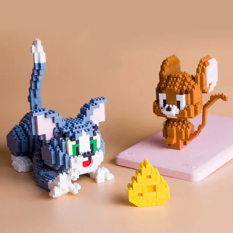 Tom y Jerry para construir de 7,36 cm