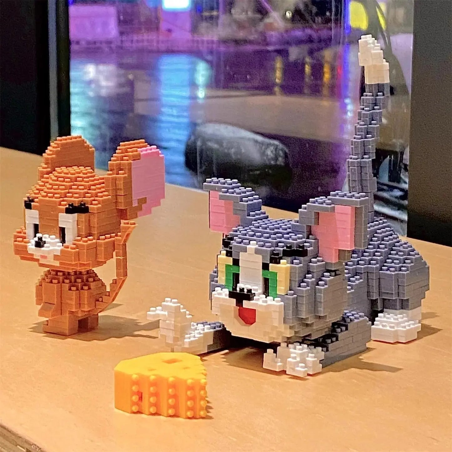 Tom y Jerry para construir de 7,36 cm