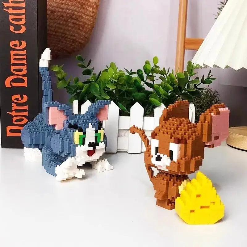 Tom y Jerry para construir de 7,36 cm
