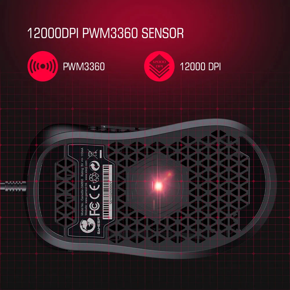 Mouse GM500 - 12000 DPI