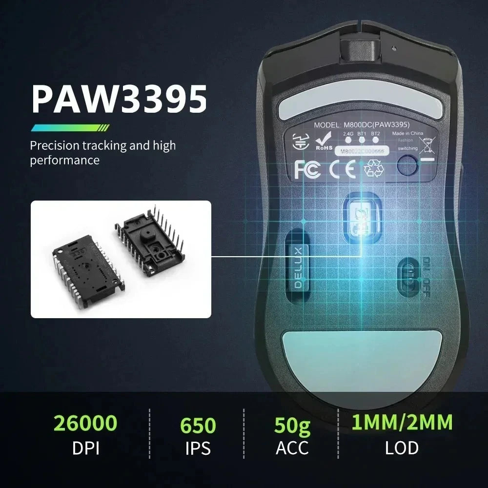 Mouse M800 PRO (Sem fio 2.4Ghz)