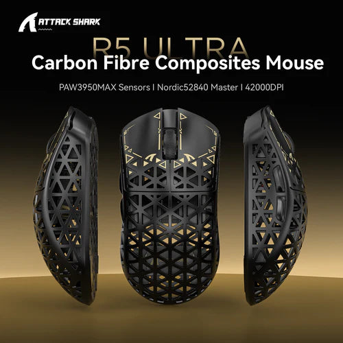Mouse R5 Ultra (Sem fio 2.4Ghz)