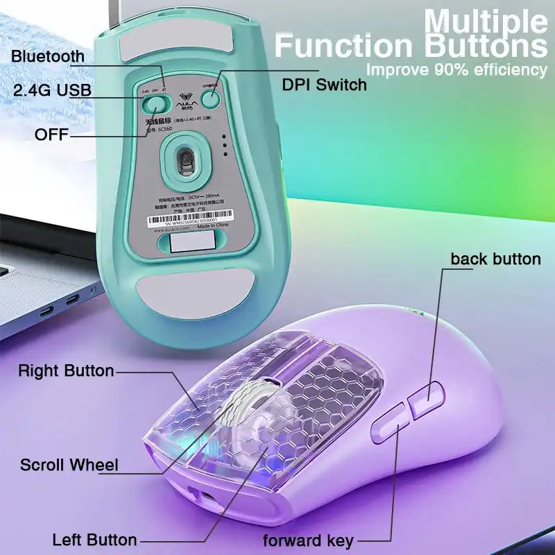 Mouse SC560 (Sem fio 2.4Ghz)