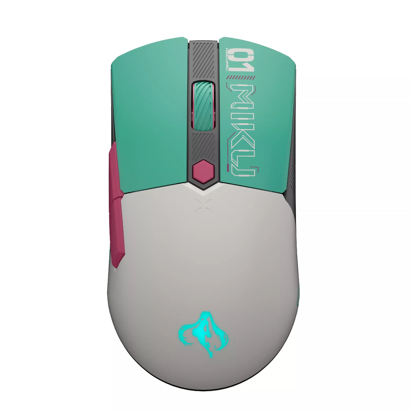 Mouse TUF Gaming Mini Wireless - Edição Limitada Hatsune Miku