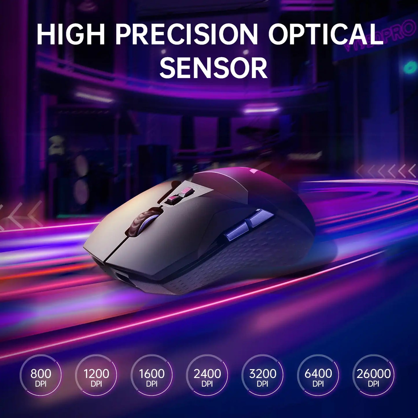 Mouse VT950PRO (Sem fio 2.4Ghz)