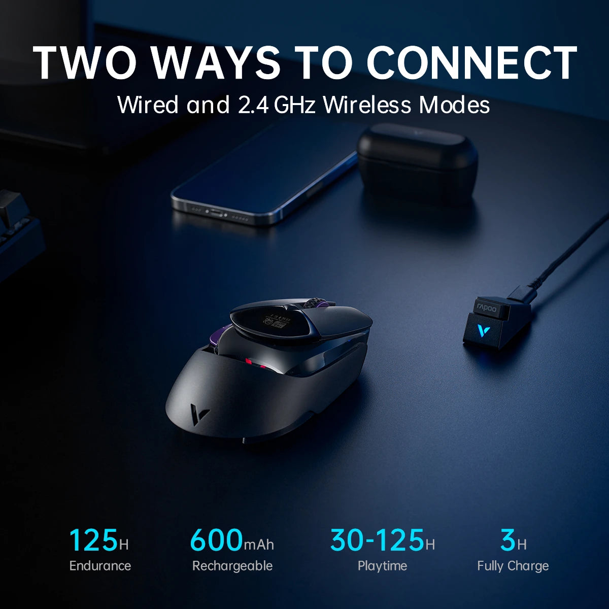 Mouse VT960PRO (Sem fio 2.4Ghz)