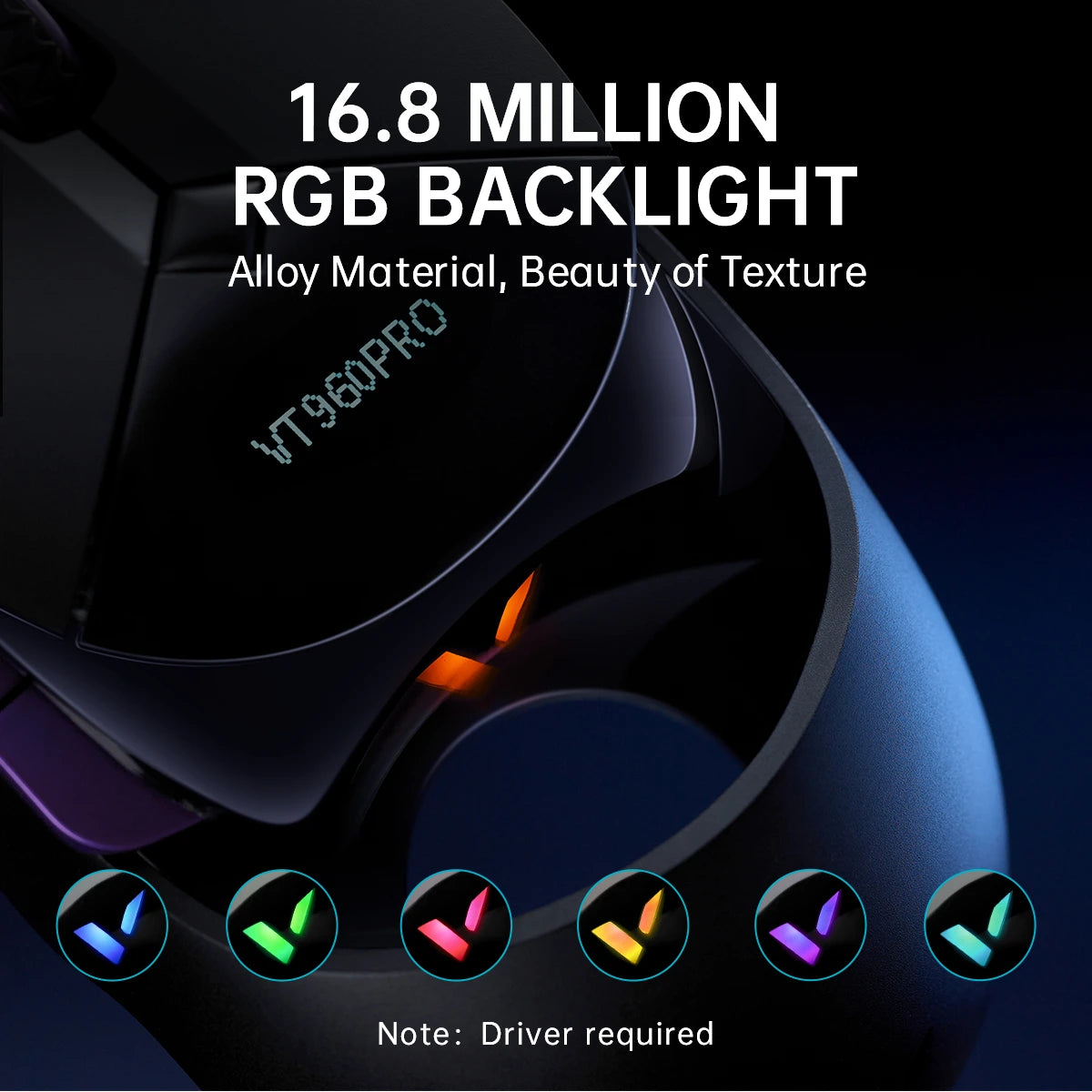 Mouse VT960PRO (Sem fio 2.4Ghz)