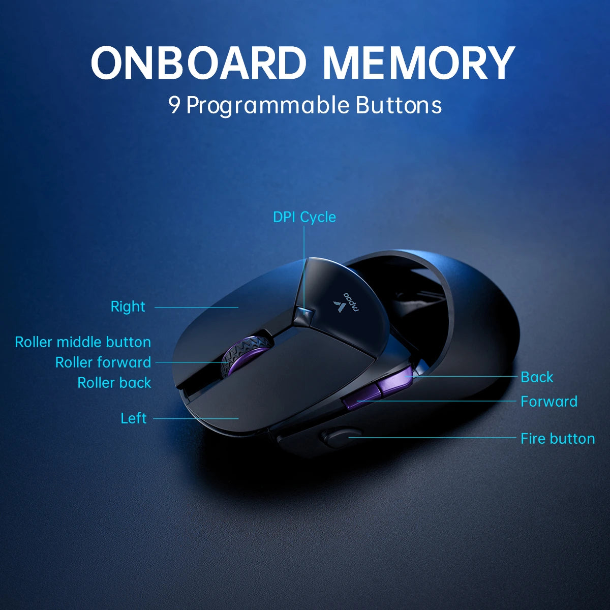 Mouse VT960PRO (Sem fio 2.4Ghz)