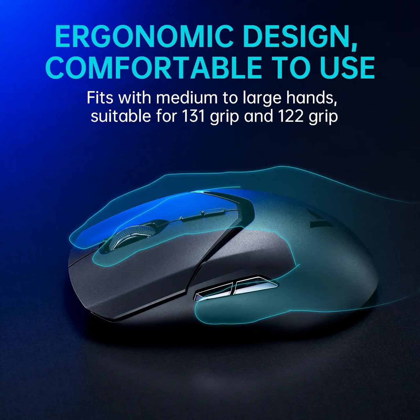 Mouse VT9PRO (Sem fio 2.4Ghz)