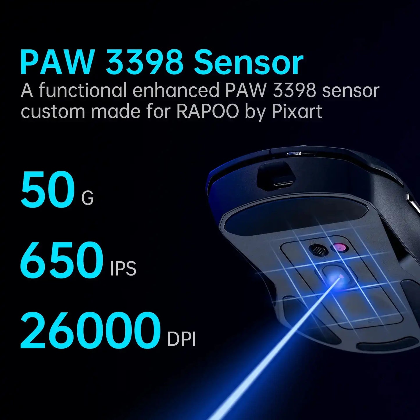 Mouse VT9PRO (Sem fio 2.4Ghz)