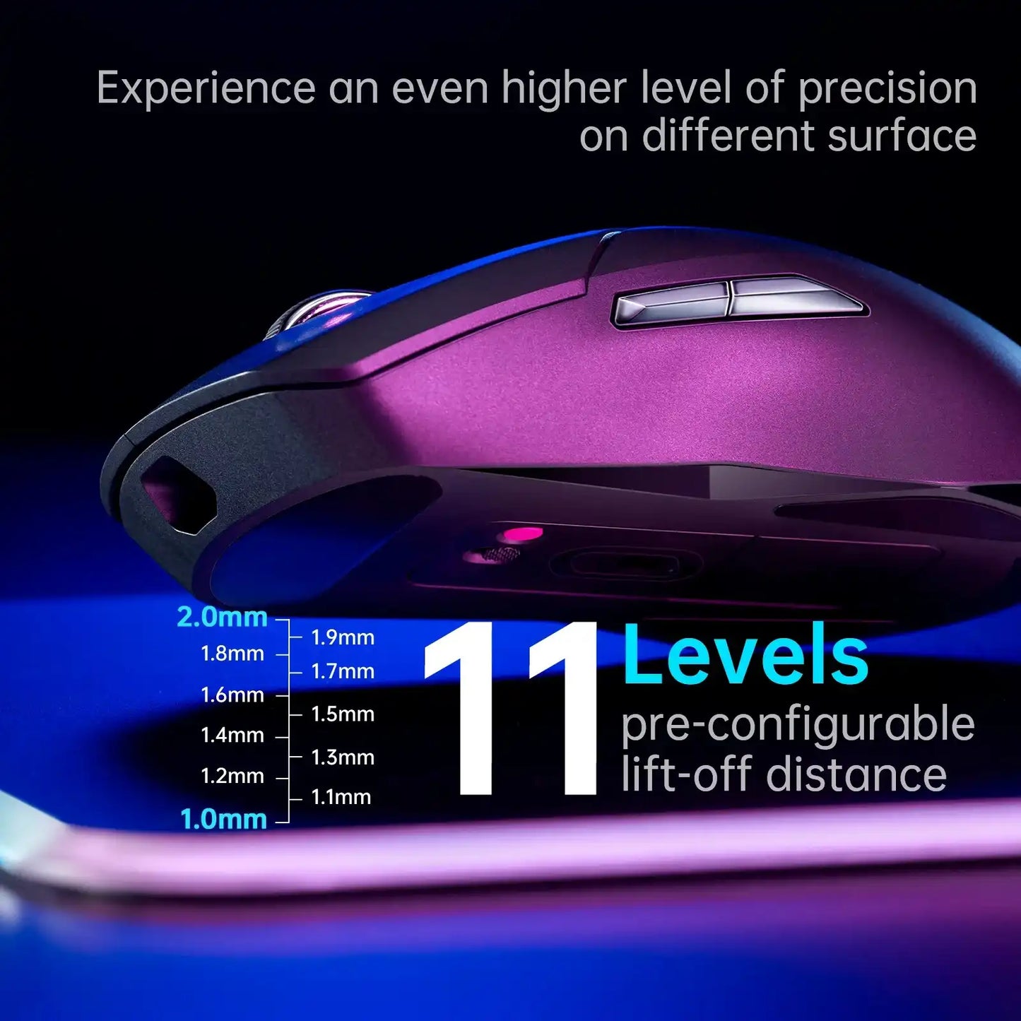 Mouse VT9PRO (Sem fio 2.4Ghz)