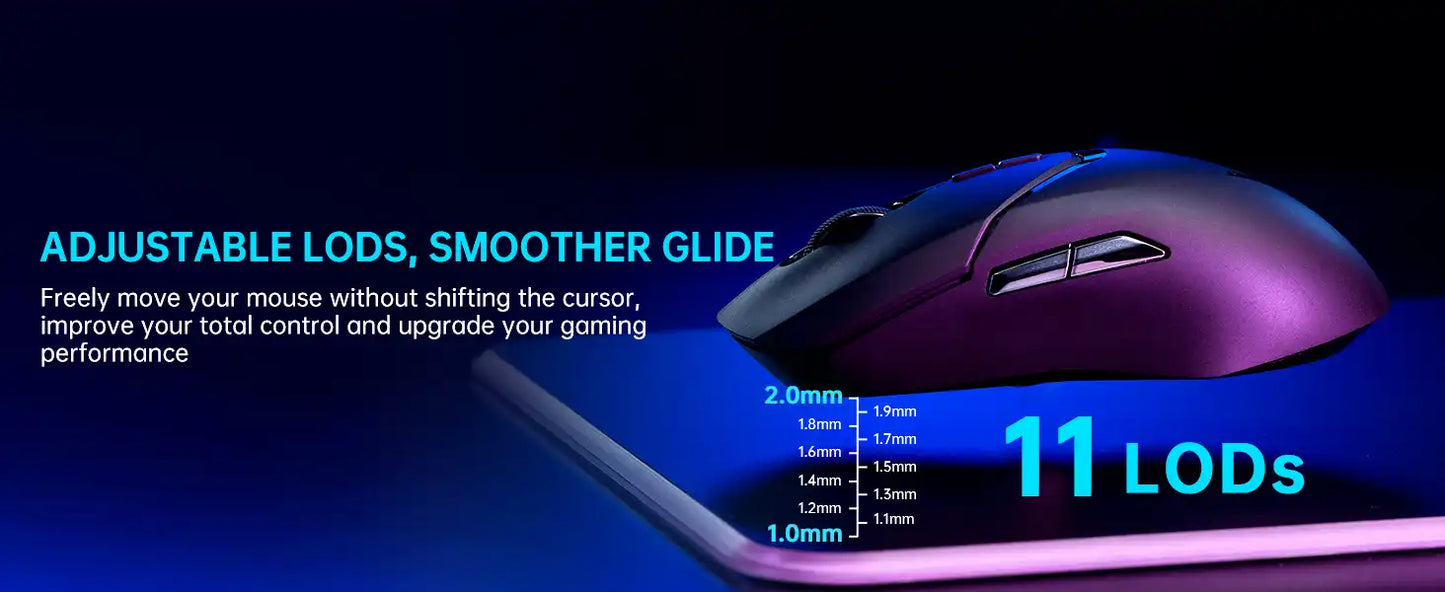 Mouse VT9PRO (Sem fio 2.4Ghz)