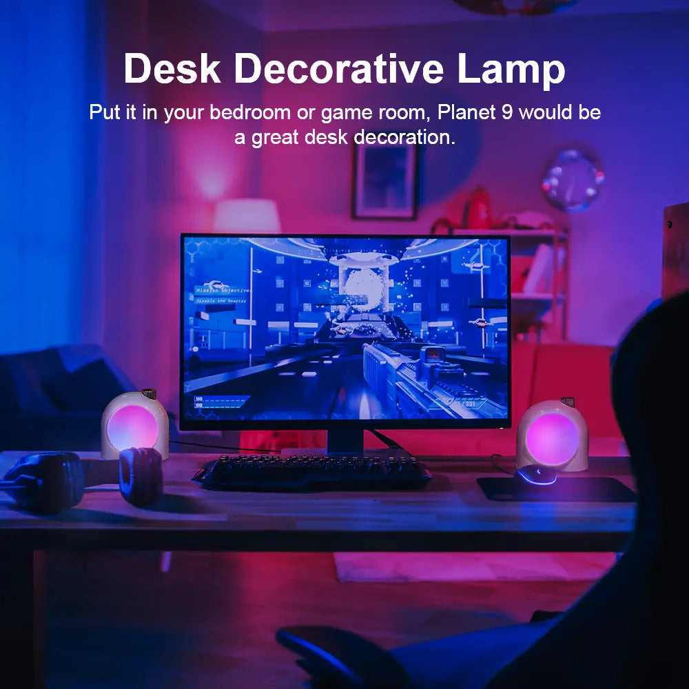 Painel LED Planet-9
