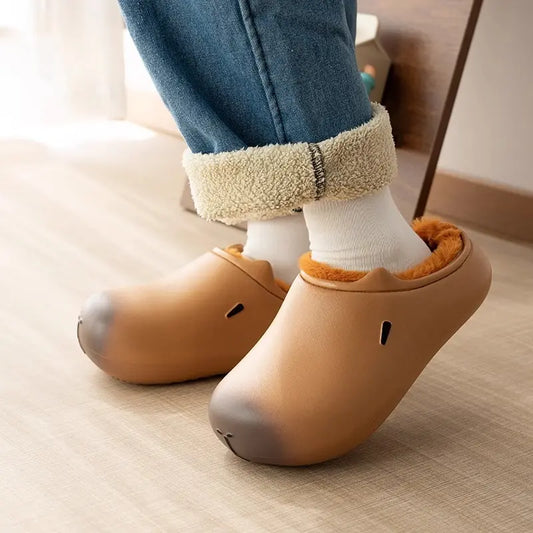Capybara Slippers-Rob