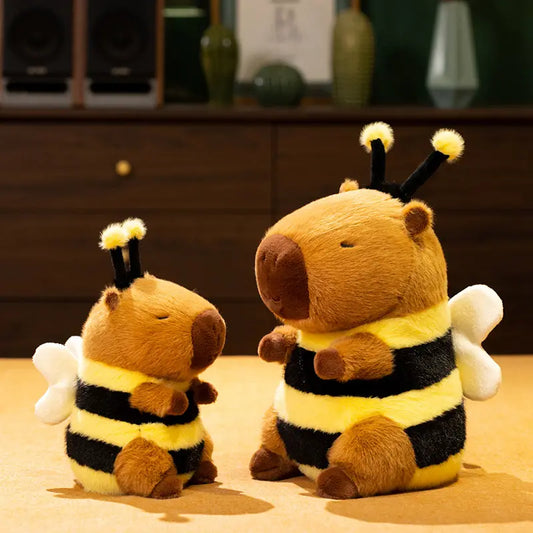 Capybara-Bee Plush Toy (23-33cm)