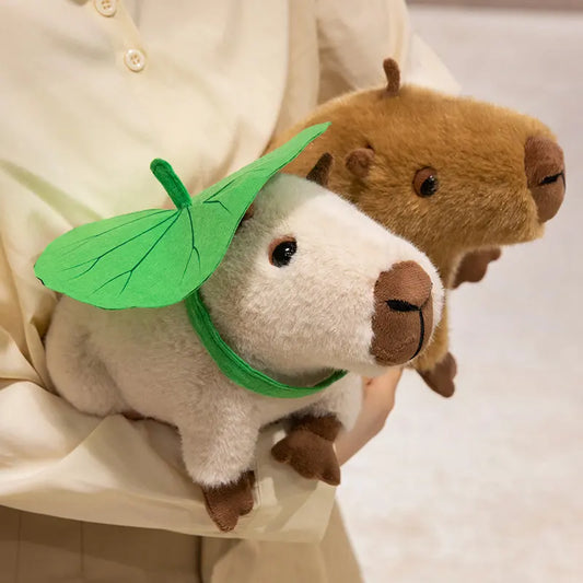 Capybara-Lotus Plush Toy