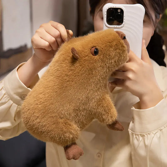 Capybara-Lotus Plush Toy