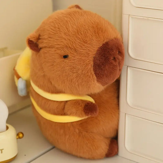 Plush Capybara-Backpack (12-33cm)
