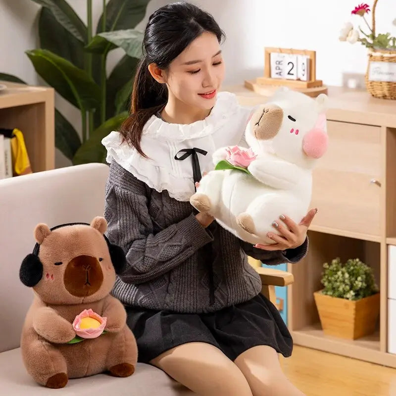 Winter Capybara Plush