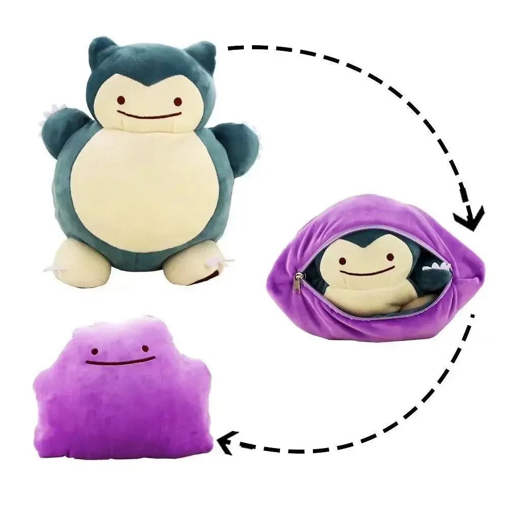 Ditto-Snorlax Plush (20cm)
