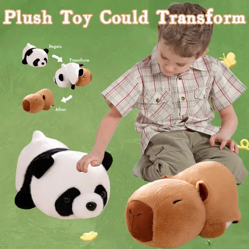 Peluche Panda/Carpincho 24cm
