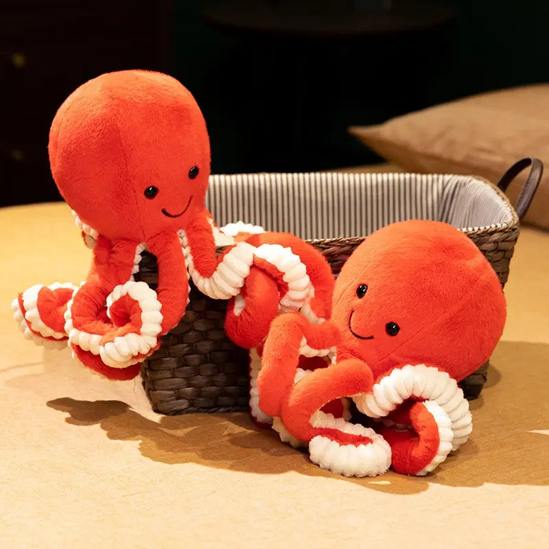 Smiley Octopus Plush (17cm)