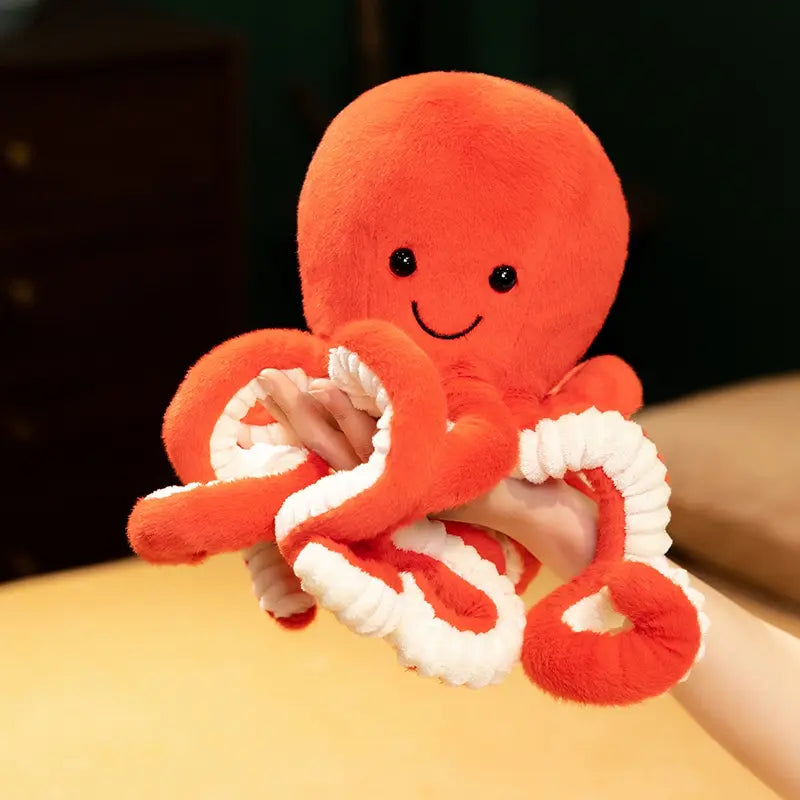 Smiley Octopus Plush (17cm)