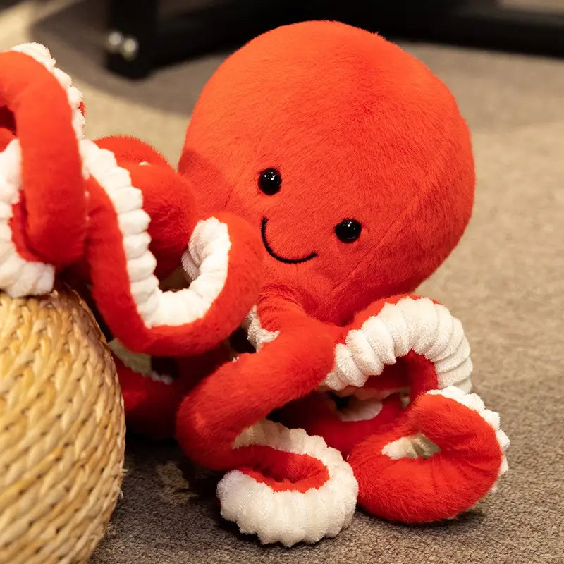 Smiley Octopus Plush (17cm)