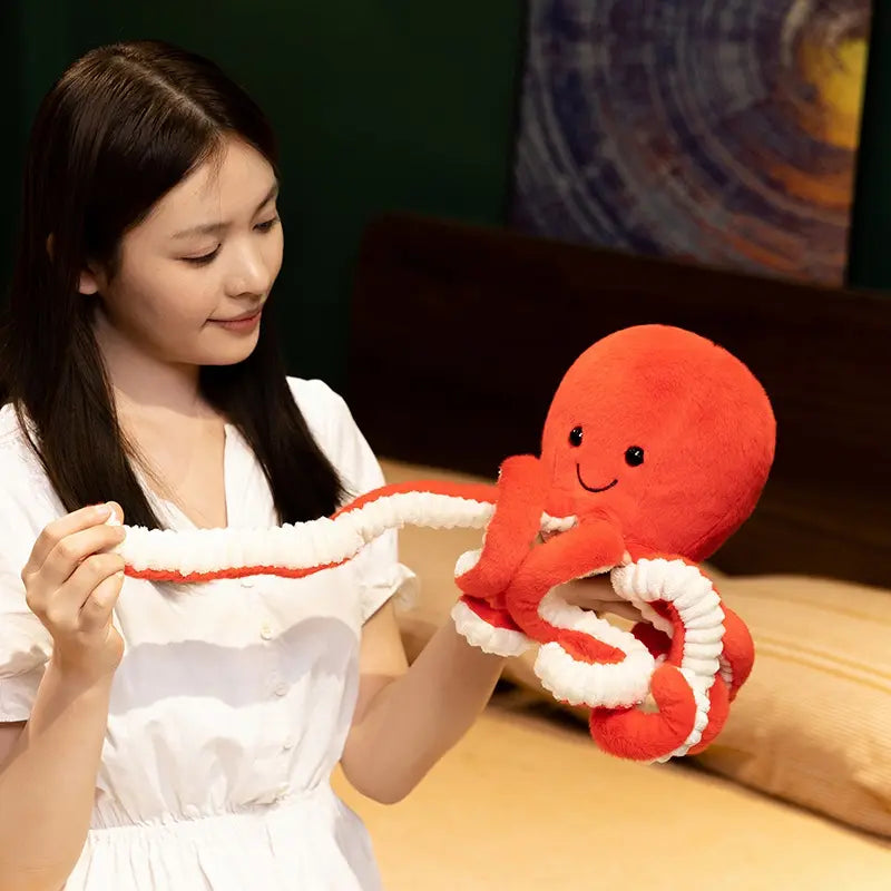 Smiley Octopus Plush (17cm)
