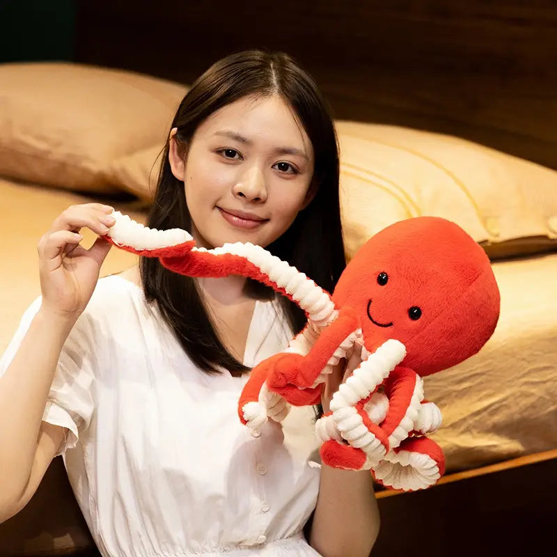 Smiley Octopus Plush (17cm)