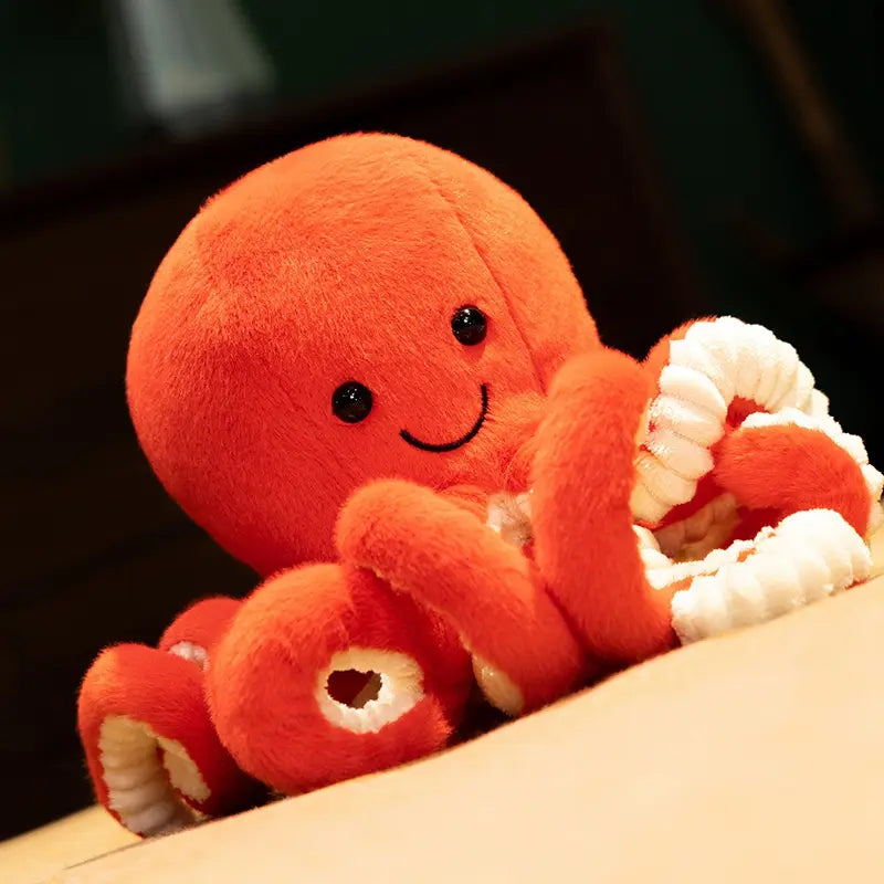 Smiley Octopus Plush (17cm)