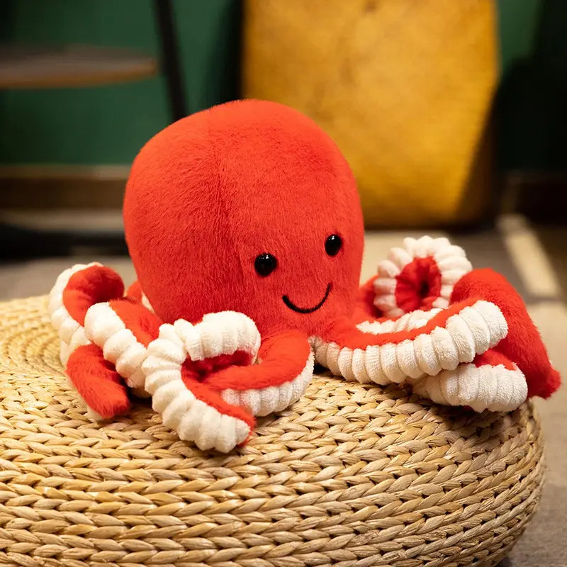 Smiley Octopus Plush (17cm)