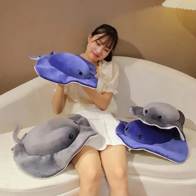 Cartoon Devil Ray Plush (52-62cm)