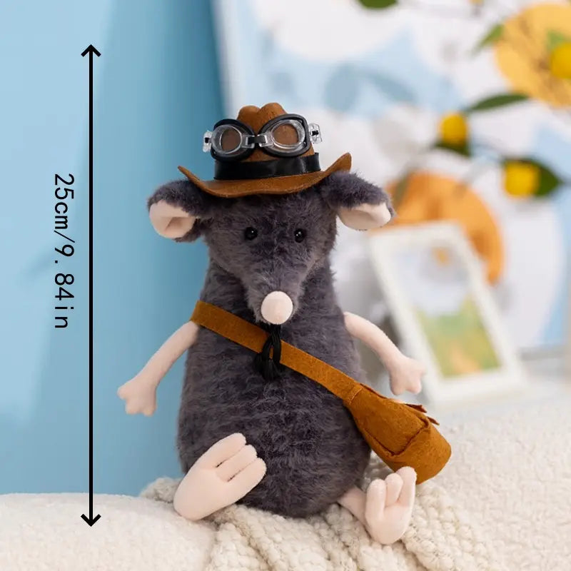 Pelúcia Ratinho-Explorador (25cm)