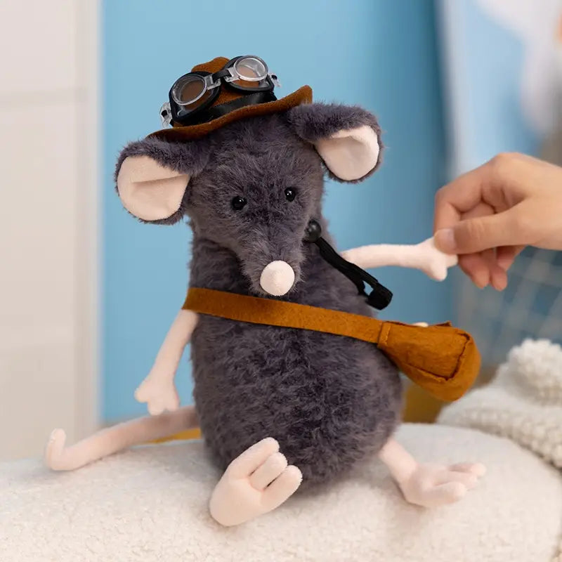 Pelúcia Ratinho-Explorador (25cm)