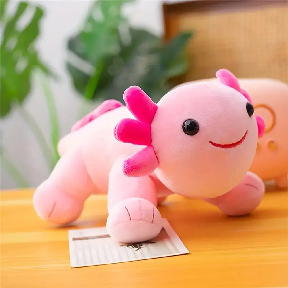 Peluche de salamandra ajolote (25 cm)