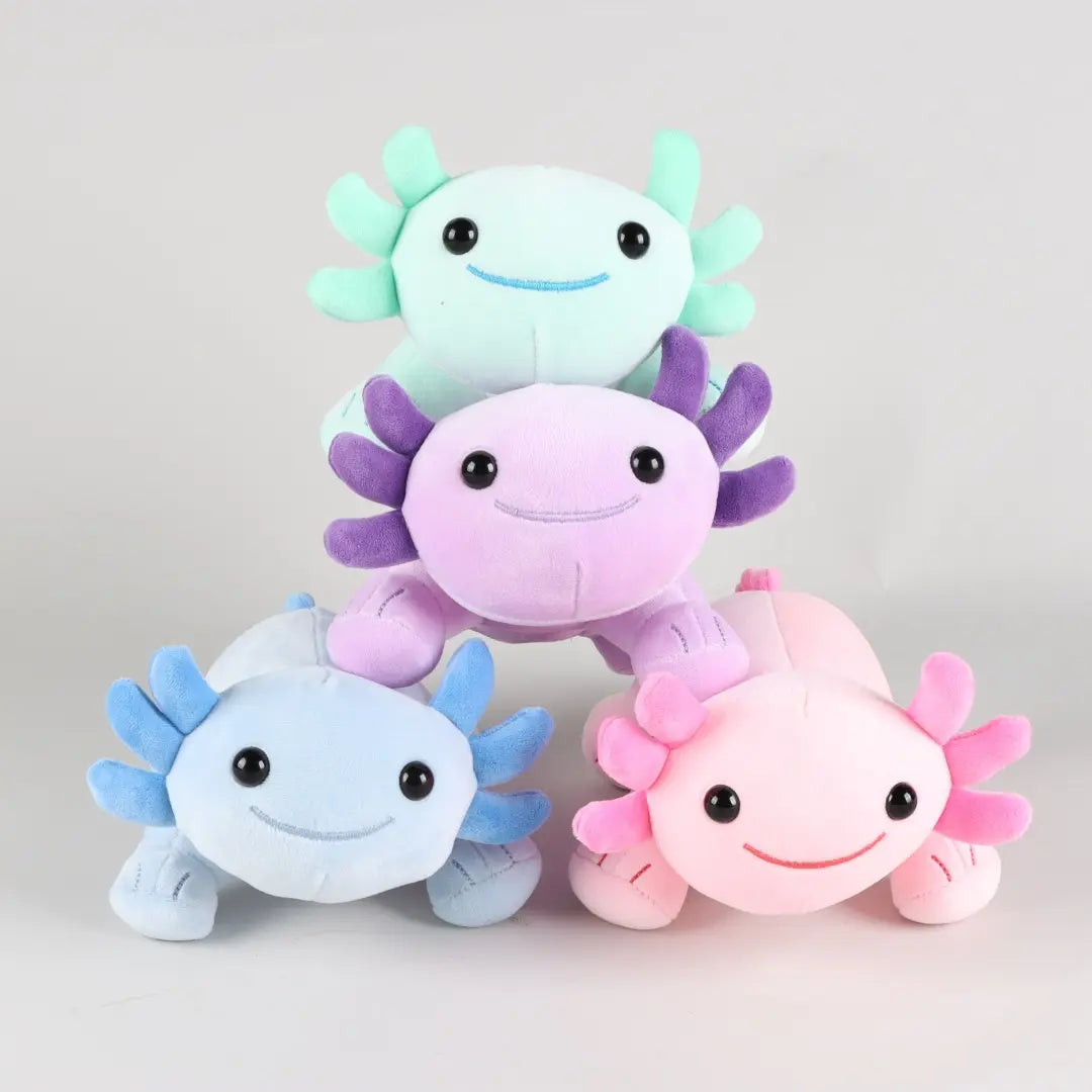 Peluche de salamandra ajolote (25 cm)