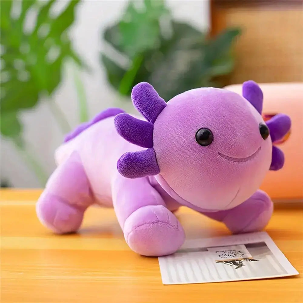 Peluche de salamandra ajolote (25 cm)