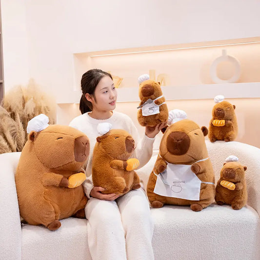 Baker Capybara Plush Toy 28-50cm
