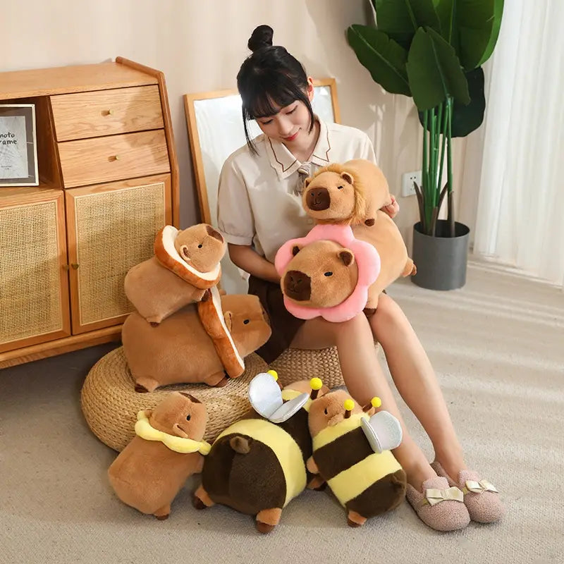 Peluche Carpincho Cosplay 17-30cm